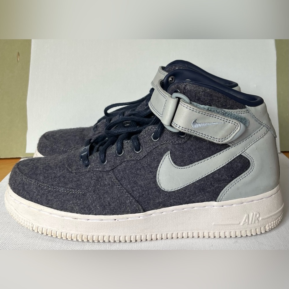 Leather and felt Nike Air Force 1